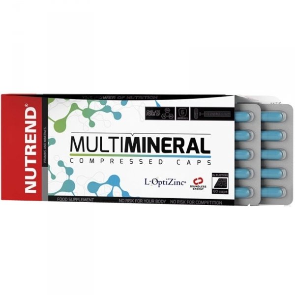 Nutrend Multimineral COMPRESSED minerały - 60 kapsułek