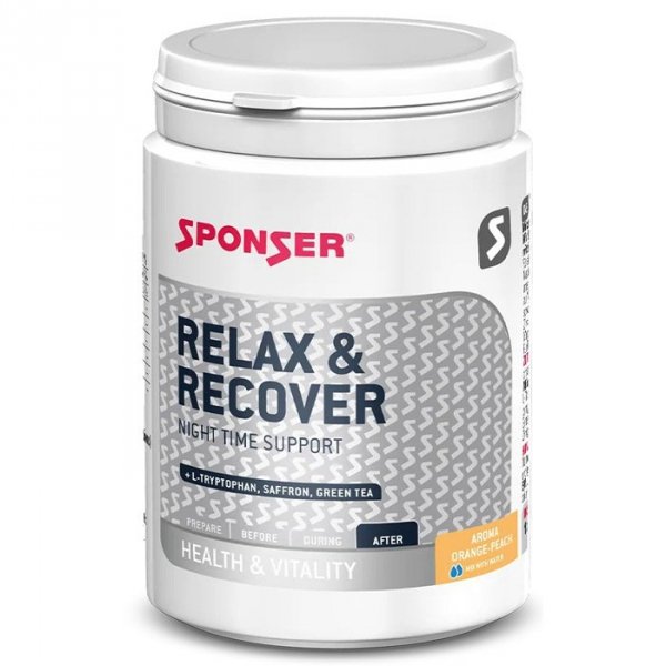 Sponser Relax &amp; Recover nocne wsparcie organizmu (pomarańcza-brzoskwinia) - 120g