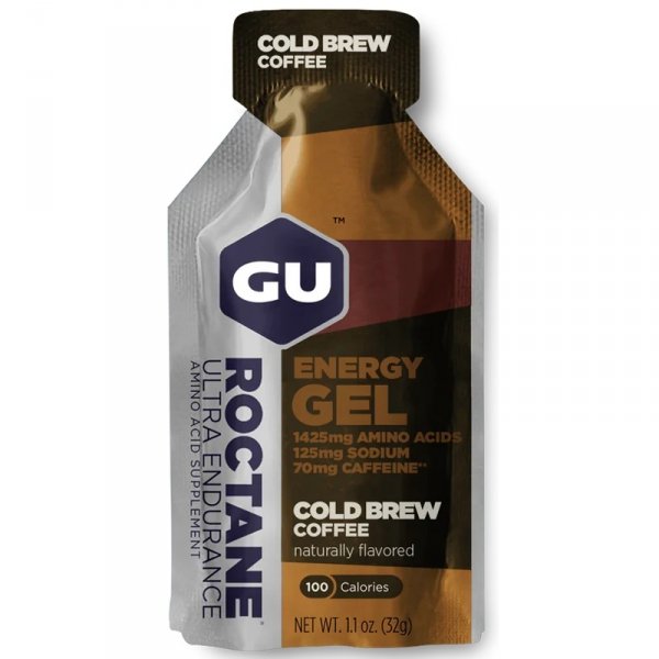 Gu Energy Gel Roctane żel energetyczny z kofeiną (cold brew coffee) - 32g