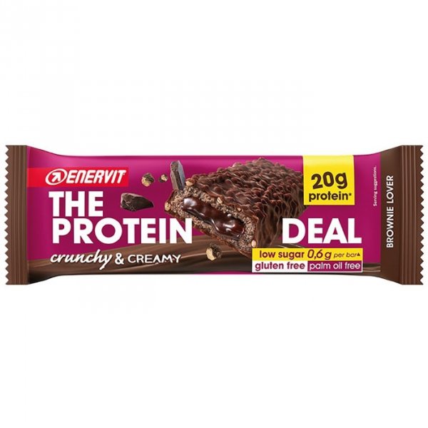 Enervit Protein Deal baton białkowy (brownie lover) - 55g