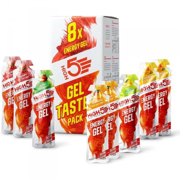 HIGH5 Energy Gel Taste zestaw żeli - 8x40g