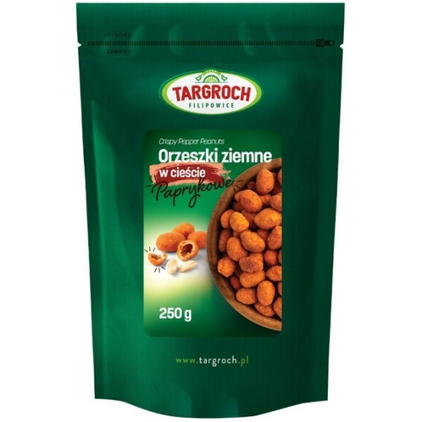 Targroch Orzechy ziemne w cieście o smaku paprykowym - 250g