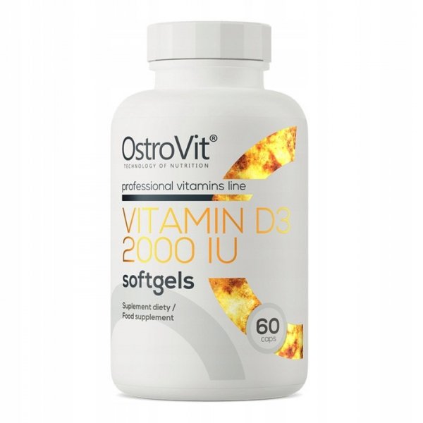 OstroVit Witamina D3 2000 IU -  60 kaps.