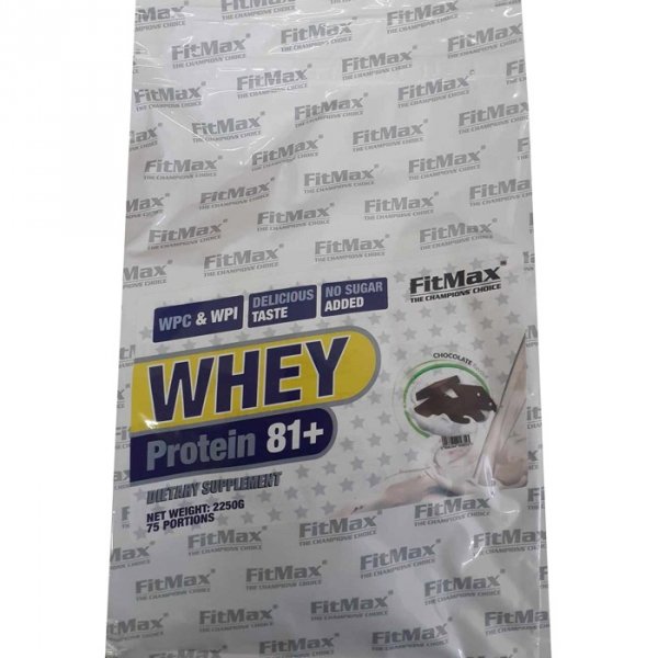 Fitmax Whey Protein 81+ białko serwatki (czekolada) - 2,25kg