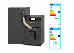 KOCIOŁ PIEC PELLUX 100 30 kW z zasobnikiem 500l