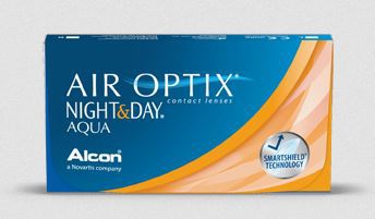 Soczewki miesięczne Air Optix Night &amp; Day Aqua™ 6 szt.
