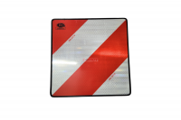 Tablica wyróżniająca 282x282 mm DIN 30710 P/L - komplet (117-91171B) 