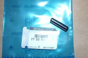 Original  Protection de la boîte de vitesses Renault 7x28 mm , 7703067291