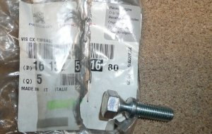 Boulon de contacteur d'allumage Citroën Jumper III  ,  1613251680