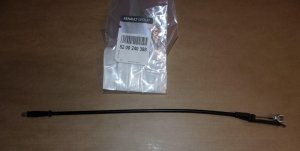 Original  Câble de capot Renault Mégane II, Scénic II , 8200240388