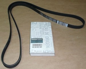 Original  Courroie trapézoïdale 5PK1750 1.4/1.6/1.8/2.0 16V Renault Clio II, Espace III, Kangoo, Laguna I, II, Mégane, Scénic, T