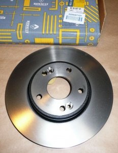 Original  Disque de frein Renault Laguna II avant 1 pièce ventilée , 8200007121