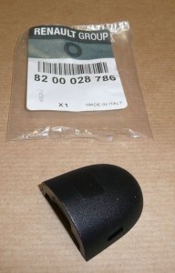 Original  Cache de poignée Renault Espace IV, Laguna II, Megane II, Scenic II, Vel Satis noir , 8200028786