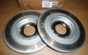 $ Disque de frein complet CITROEN C2, C3, PEUGEOT PARTNER AVANT 2 PIÈCES NON VENTILÉES PEUGEOT 301 ,  1608691680