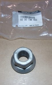 $ Original  Écrou de moyeu de roue Renault Master III avant et arrière + jumelés , 8200736455