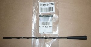 $ antenne de toit originale Captur Clio, Mégane, Scénic, Twingo, 5mm / 30cm, 282158477R