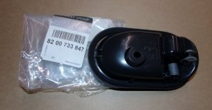 $ Original  Poignée intérieure de porte Duster, Logan, Dokker droite noire , 8200733847