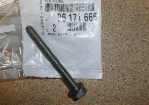 $ VIS DE SUPPORT DE PORTE CITROËN C5 II ,  96171665