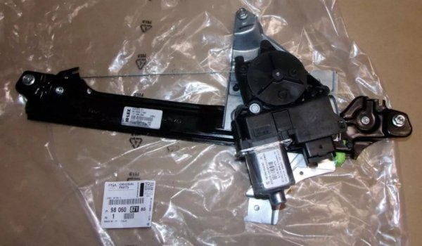 Leve-vitre gauche arrière Peugeot 508, 9806087180, 9806087180, 1619991880, 9223H5, 9223.H5, 9806087180