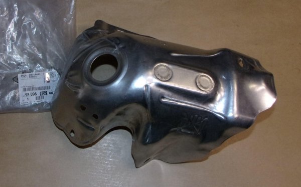 Protection du catalyseur Peugeot 208 II 1.5 BlueHDi, 9809695280, 9809695280, 