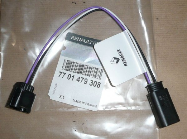 Original  Prise pour lampe Renault Trafic II , 7701479308