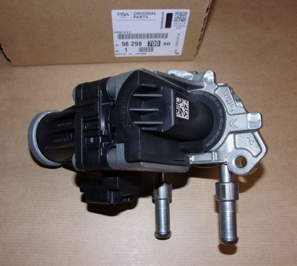 Soupape EGR Citroën Berlingo, Peugeot 208 1.5 HDI, 9829870080, 9829870080, 