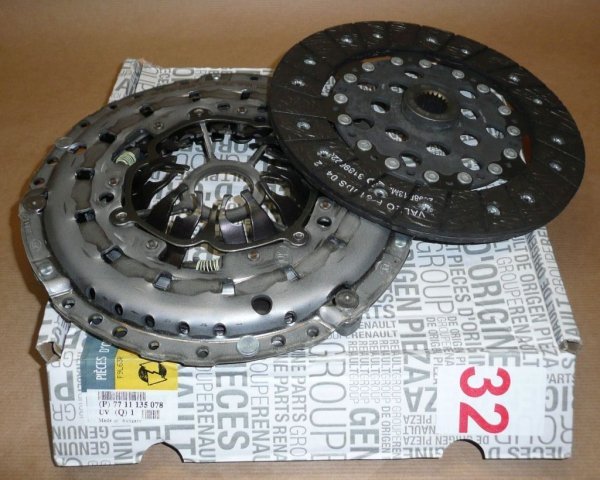 Original  Embrayage complet Renault Laguna II 1.9DCI , 7711135078