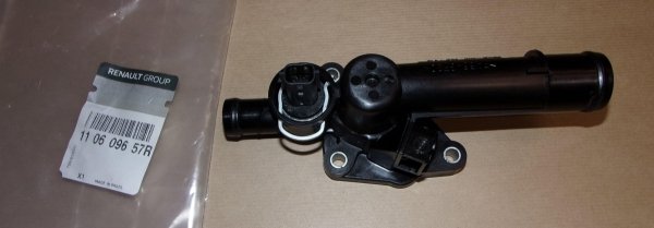 Boîtier de thermostat Renault Kwid 1.0 17-18, 110609657R,