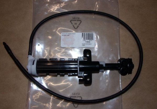 Gicleur de lave-phares droit pour Peugeot 308 II, 9677771580