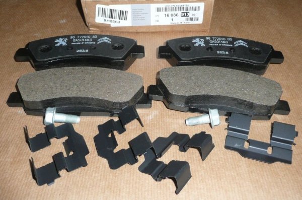 Plaquettes de frein CITROEN C-ELYSEE PEUGEOT 301 AVANT ,  1608691380