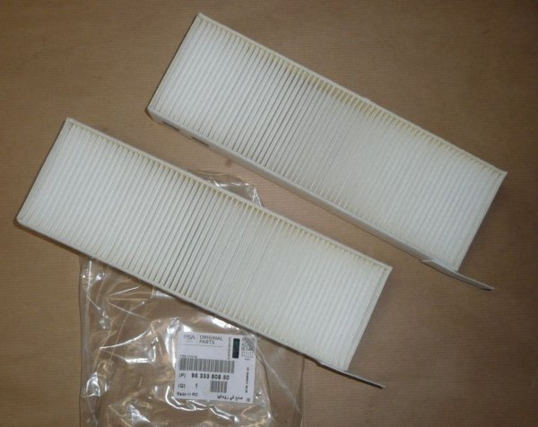Filtre d'habitacle Peugeot 208, 2008, 9833350880, 9833350880, 