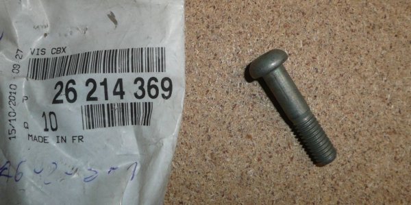 VIS DE SERRURE DE PORTE Citroën C15  ,  26214369