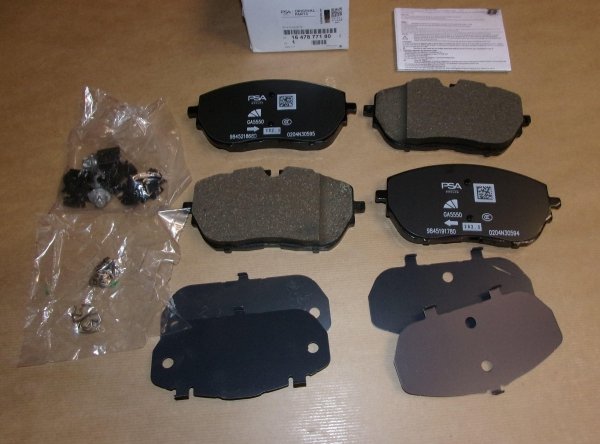 Original  Plaquettes de frein Peugeot 308 II 508 avant ,  1647877180