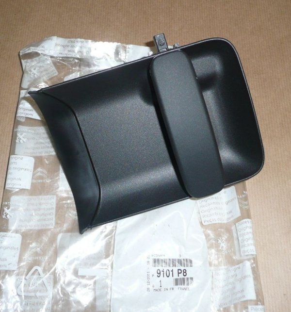 Poignée de porte coulissante arrière droite Peugeot d'origine Partner, 9101P8, 9101.P8