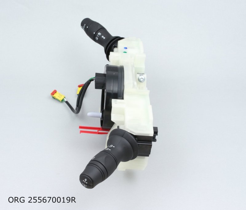 Commutateur de colonne de direction Renault d'origine MEGANE III SCENIC III, 255670019R, 255670019R