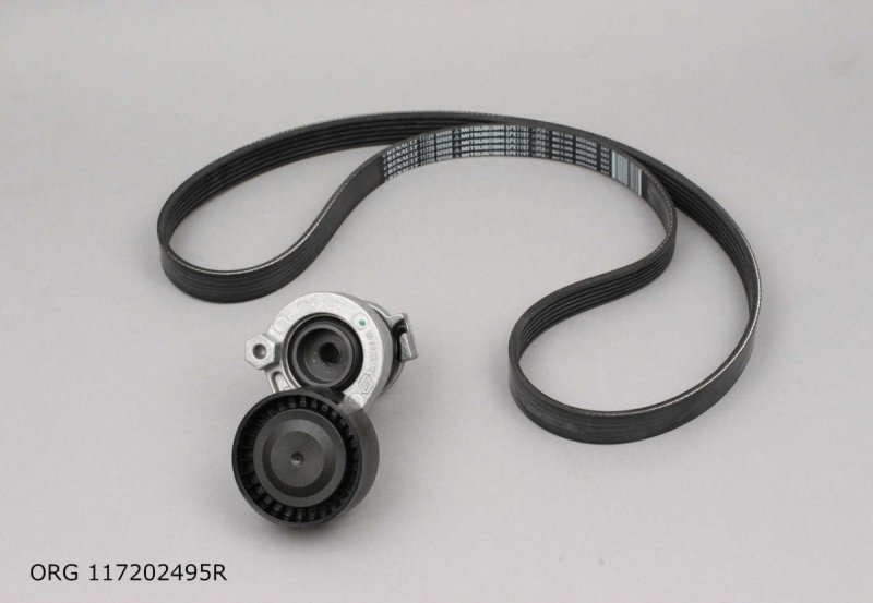 Original  TENDEUR DE COURROIE Renault 1.5DCI 10- COMPLET 6PK1197, 117202495R