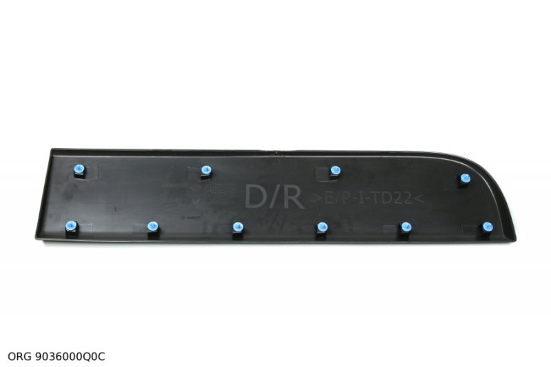 Original baguette de porte arrière droite Renault Master III, 908520001R, 9036000Q0C
