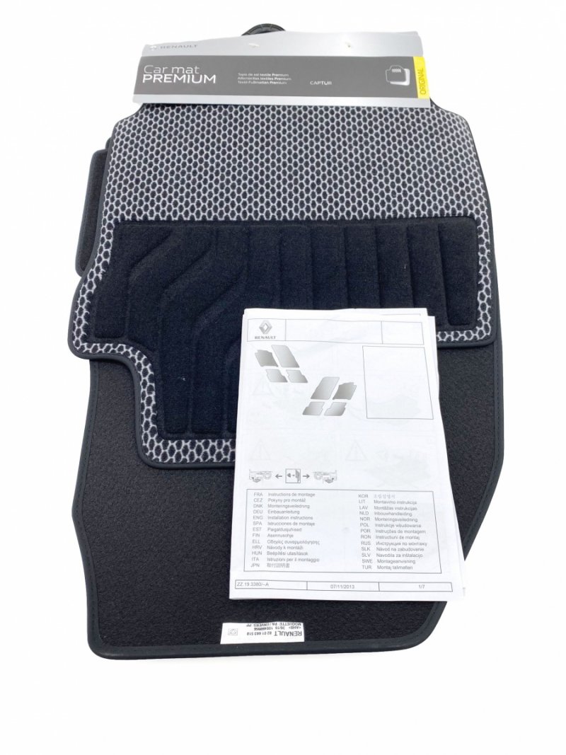 Original Tapis de sol Premium Renault Captur I, 8201663518