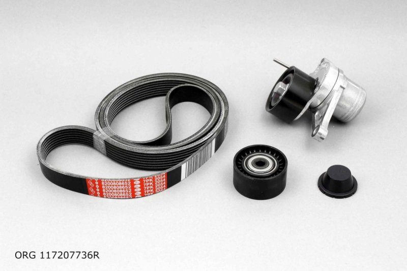 Original  TENDEUR DE COURROIE Renault 2.3DCI MASTER 10- COMPLET 7PK2054, 117207736R