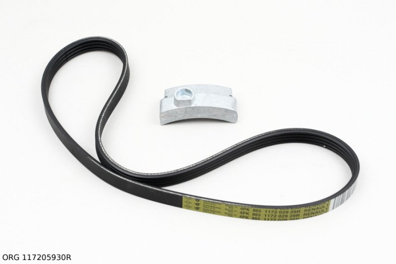 Original  COURROIE POLY-V 4PK865 +ALUMINIUM, 117205930R