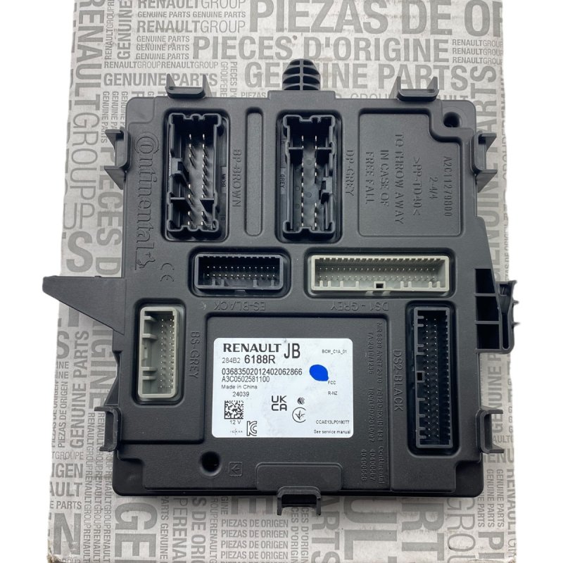  Pièce d'origine calculateur BCM pour Renault Trafic III Phase 4 Kangoo III , 284B26188R