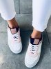Sneakersy damskie IZZIE WHITE/YELLOW