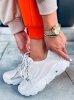 Buty sportowe damskie beżowe FRANCES BEIGE
