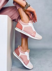 Buty sportowe wielokolorowe B0-546 PINK 