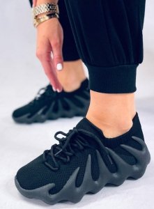 Skarpetkowe buty sportowe EATON BLACK