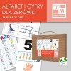 Alfabet i cyfry dla zerówki