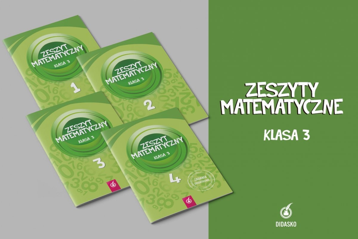 Ile Zeszytów Do 8 Klasy Zeszyt matematyczny kl.3 cz.2 - Liczenie - Materiały dodatkowe