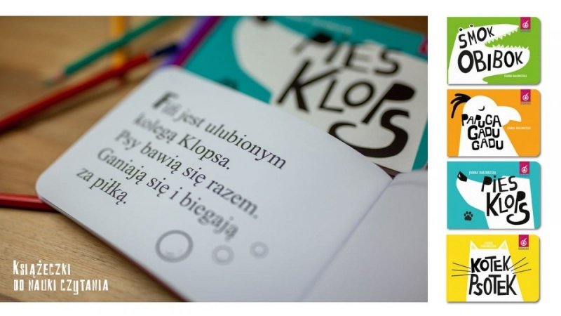 Zestaw książeczek z serii CZYTAM I ILUSTRUJĘ