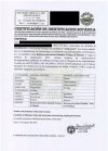 Certyfikat SERFOR (Narodowa Służba Leśna i Dzikiej Przyrody Peru)