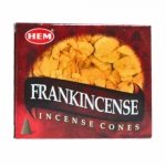 Kadzidełka Stożkowe HEM Frankincense – Naturalne Stożki Olibanum, 10 sztuk